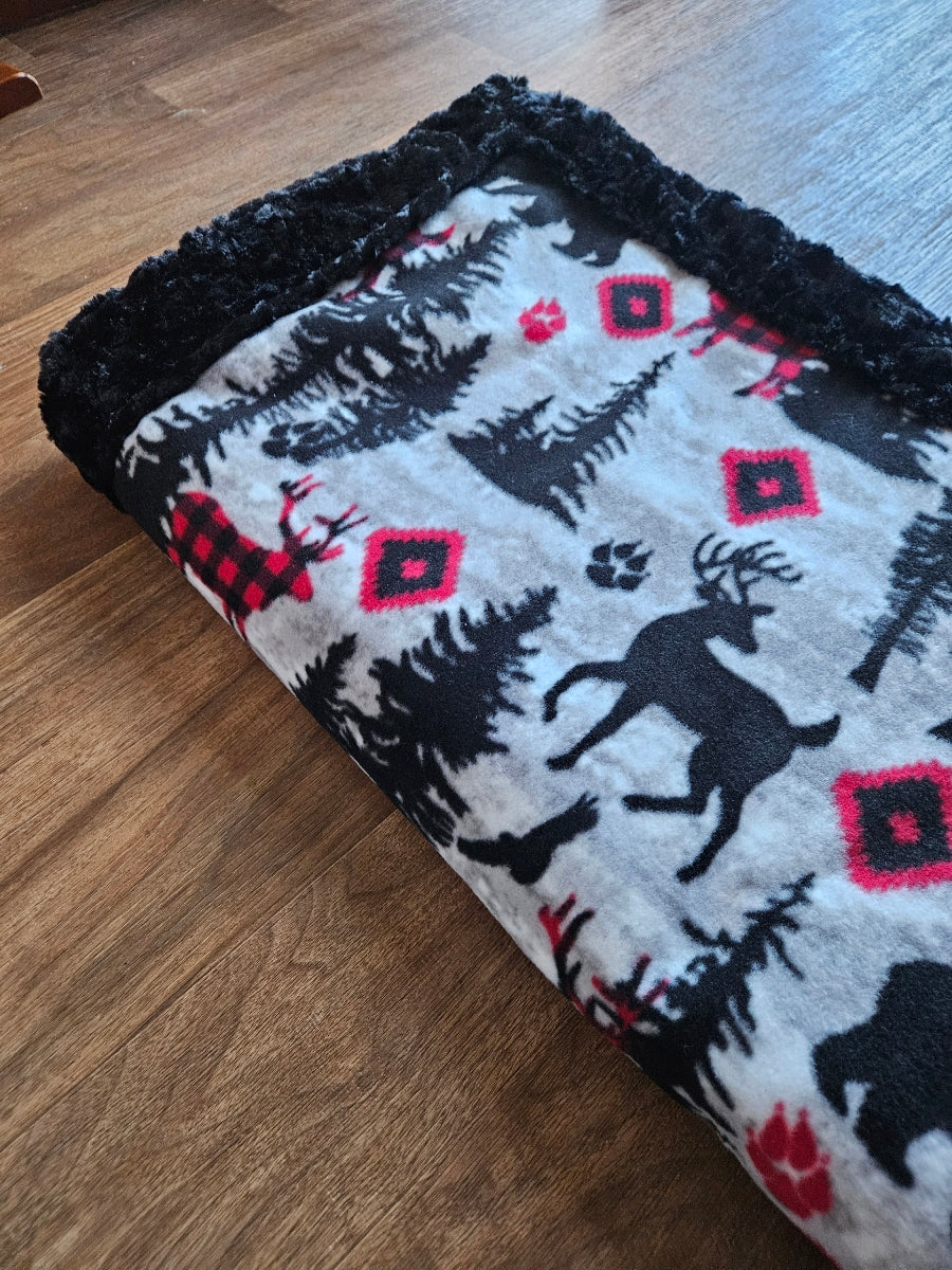 Woodsy Fleece blanket