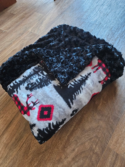 Woodsy Fleece blanket