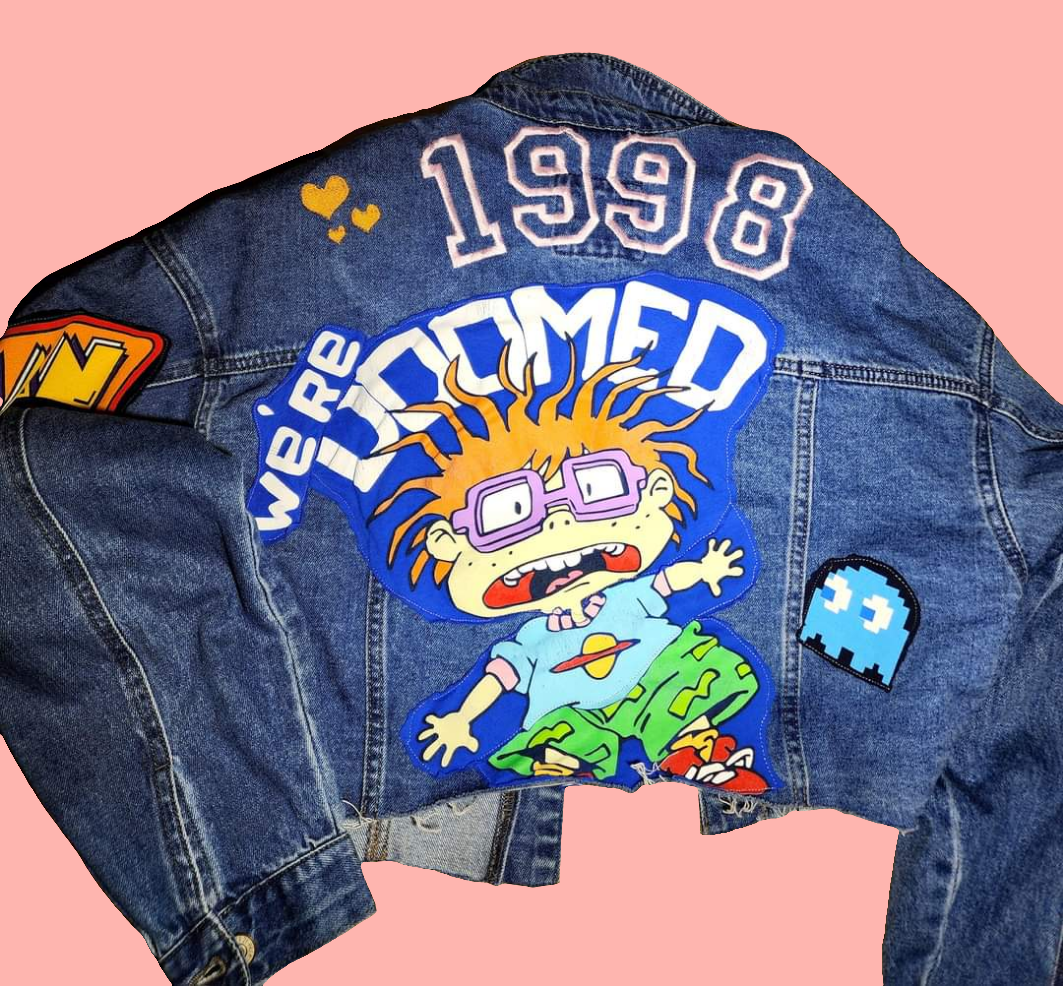 1of1 90s Retro Nostalgia Jean Jacket